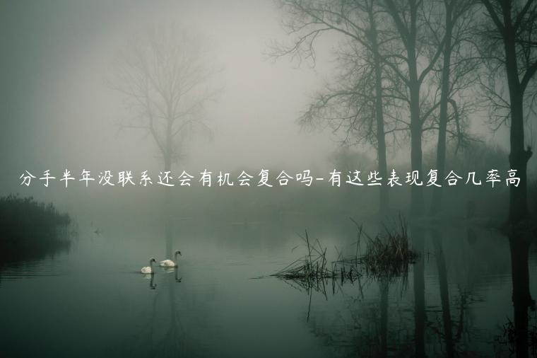 分手半年沒聯系還會有機會復合嗎-有這些表現復合幾率高