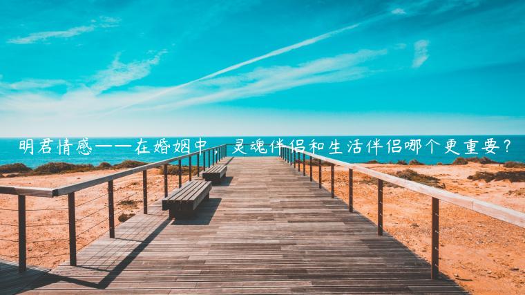 明君情感——在婚姻中，靈魂伴侶和生活伴侶哪個更重要？