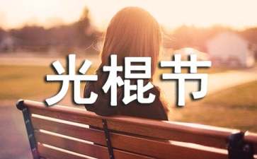 關于光棍節活動方案