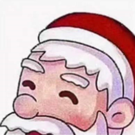圣誕老人九宮格分割圖2