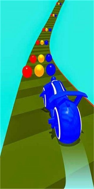 彩色摩托道路沖刺2