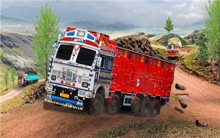 印度卡車山地模擬0