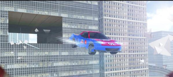 屋頂特技車手游戲1