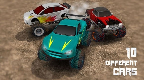 越野卡車特技游戲1