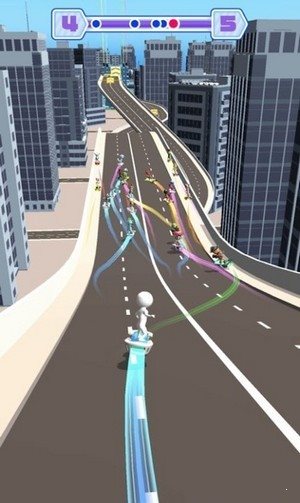 磁懸滑板街頭沖浪0