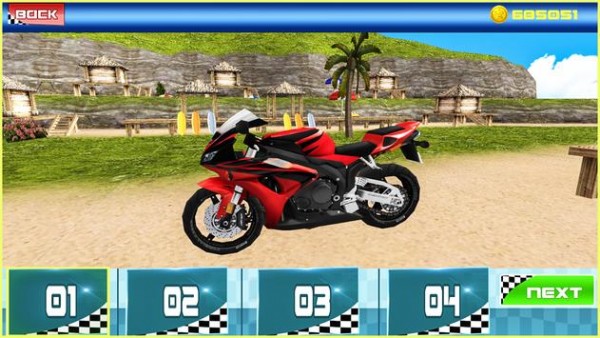 摩托騎士特技賽車0