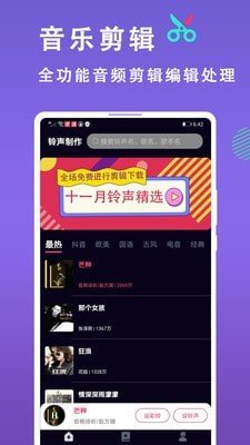 音樂鈴聲剪輯0