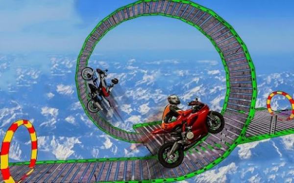 摩托車空中跳躍手游2
