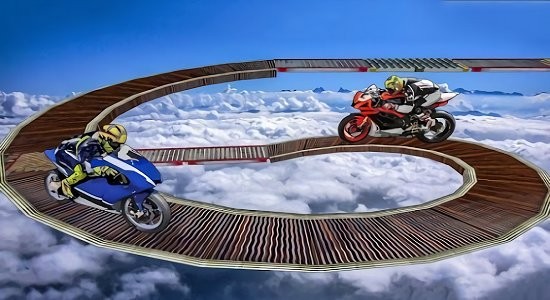 摩托車空中跳躍0