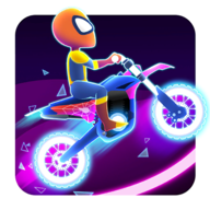 摩托霓虹賽車(Moto Bike Neon Racing)