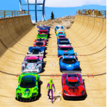 瘋狂汽車特技(Crazy Car Race Car Games)