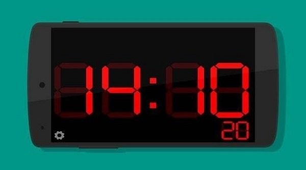 digital clock數字鬧鐘1