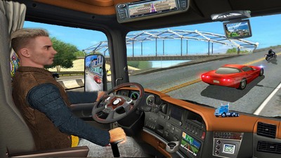 卡車高速狂飆0