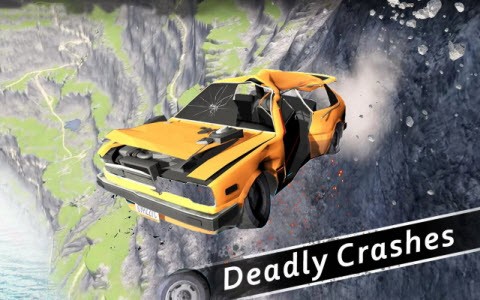 汽車碰撞飛躍峽谷(Car Crash Driving Leap of Death)2