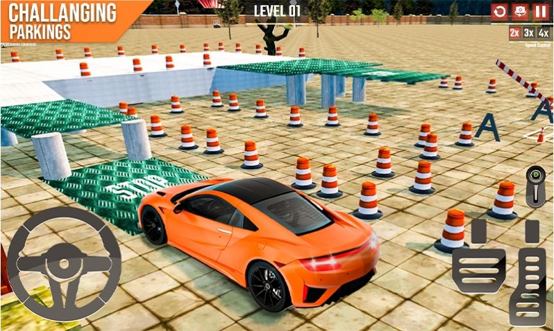 多人停車場真實3D0