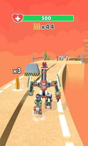 機器人跑酷射擊2
