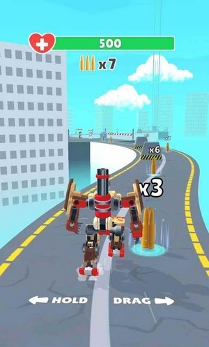 機器人跑酷射擊3
