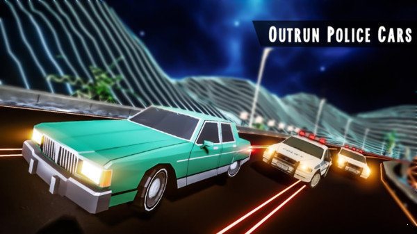 高速公路警車追擊1