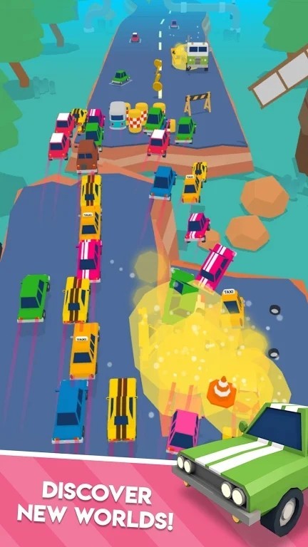 爆炸式的汽車0