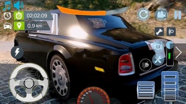 模擬駕駛勞斯萊斯(Real City Rolls Royce Driving Simulator 2019)1