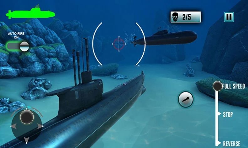 潛艇戰區第二次世界大戰(Submarine War Zone WW2 Battle)2