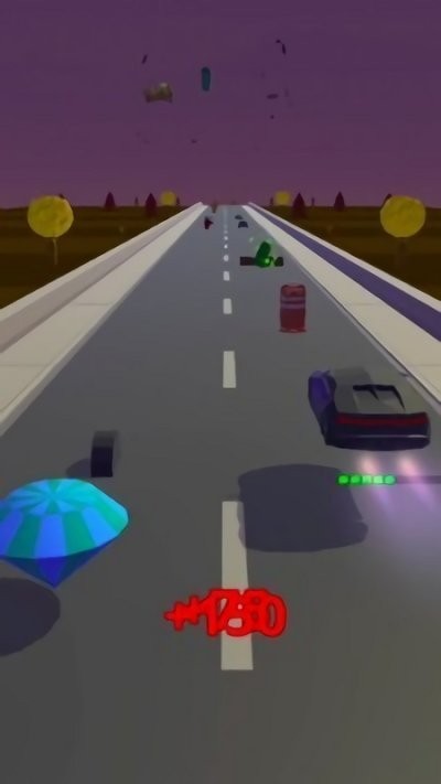 汽車(chē)街頭粉碎0
