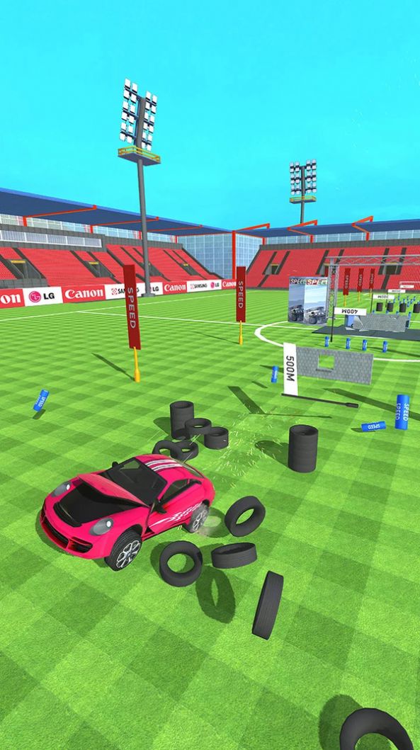 坡道怪物卡車3D(Monster truck game: Impossible Car Stunts 3D)1