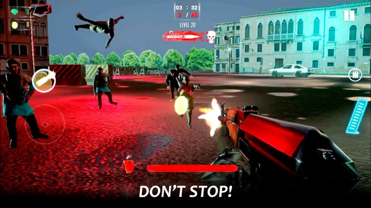 殺死僵尸生存射擊0