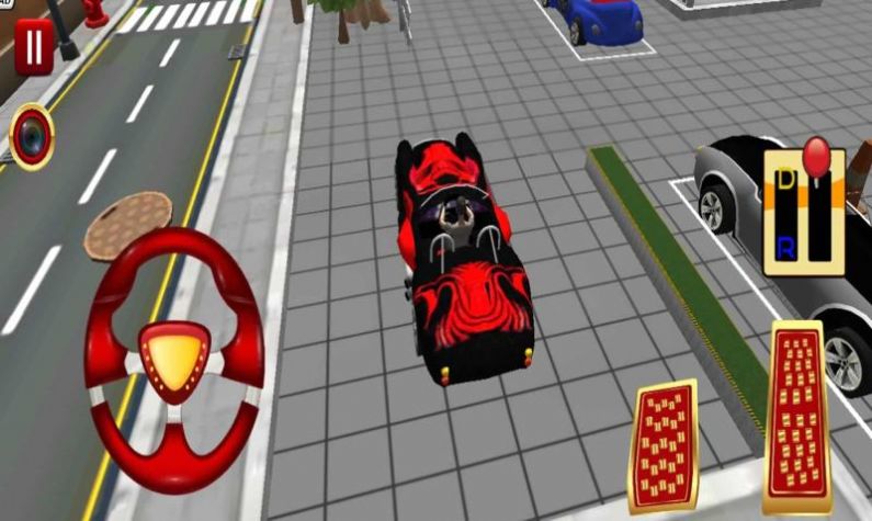 3D停車場駕駛0