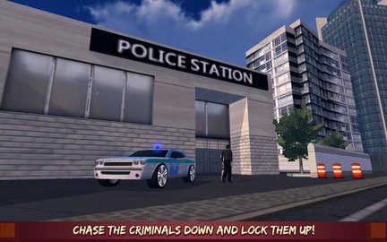 唐人街警車賽車(China Town Police Car Racers)1