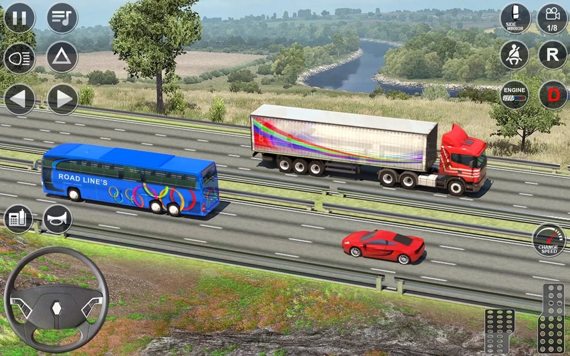 卡車駕駛模擬器3d1