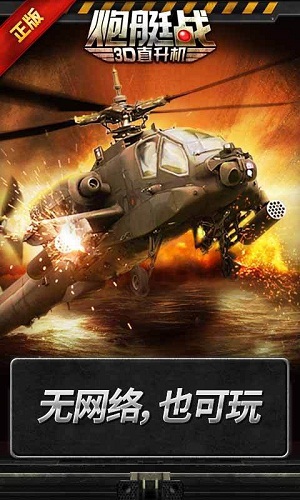 3D直升機(jī)炮艇戰(zhàn)(GUNSHIP BATTLE)1