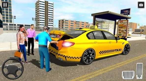 出租車瘋狂司機(jī)模擬器3D(Taxi Driving Game)2