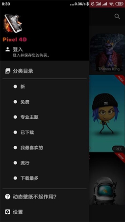 Pixel4D動態壁紙App2