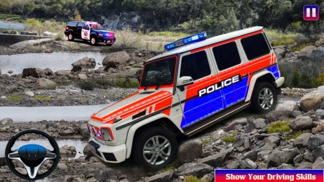 越野警車駕駛模擬器2