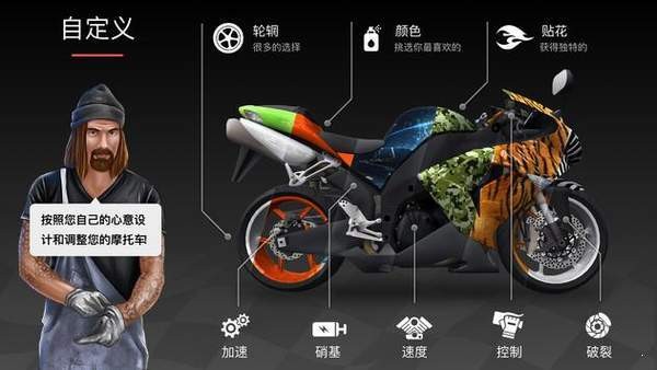 特技驚險摩托車1