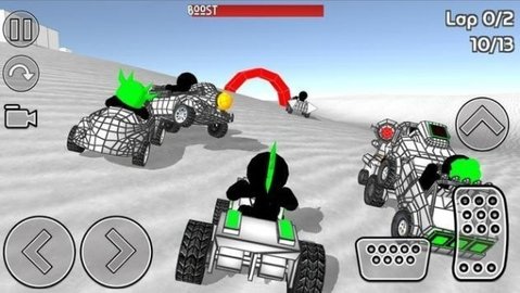 火柴人賽車競速(Stickman Car Racing)1