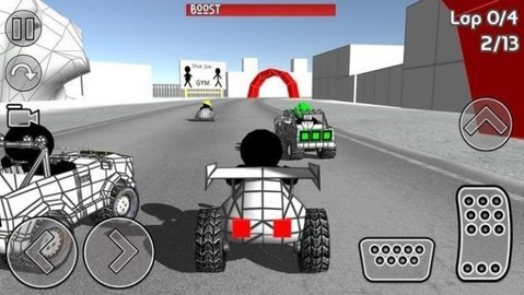 火柴人賽車競速(Stickman Car Racing)2