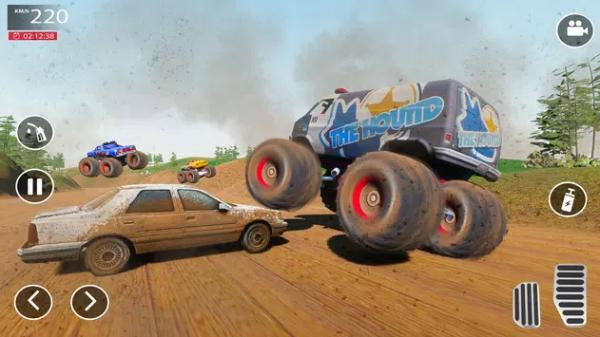怪物卡車泥濘(Monster Truck Mudding Games)2