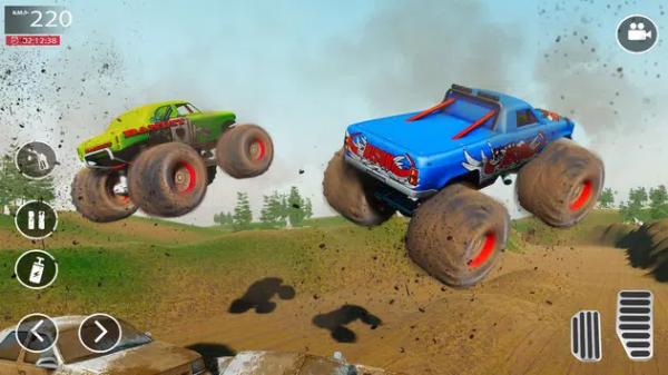 怪物卡車泥濘(Monster Truck Mudding Games)0