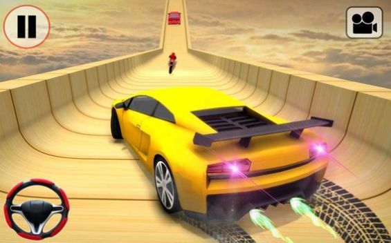 汽車特技坡道種族(Car Ramp Stunts)1