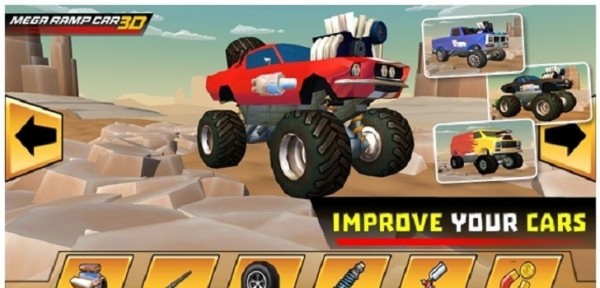超級坡道車3D2