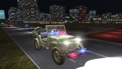警察吉普車模擬器2