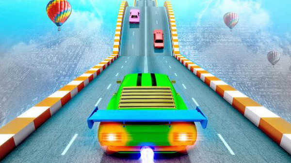 極限賽車特技巨型坡道0
