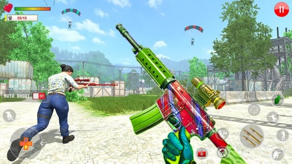 士兵射擊英雄戰爭2