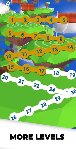 完美的彈跳高爾夫島(Golf Island)0