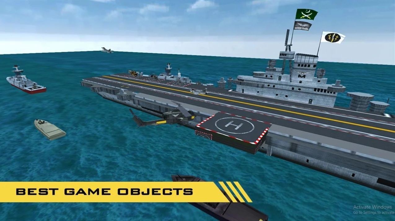 炮艦戰斗直升機3D空戰1