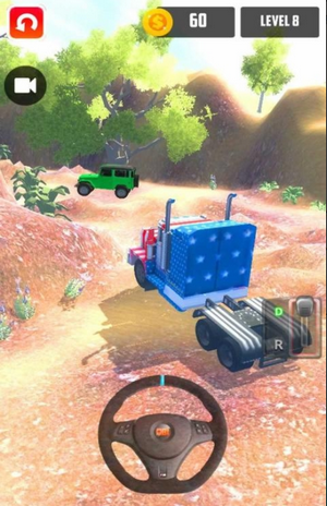 汽車越野3D爬坡駕駛2