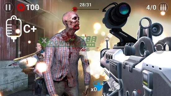 Gun Trigger Zombie1