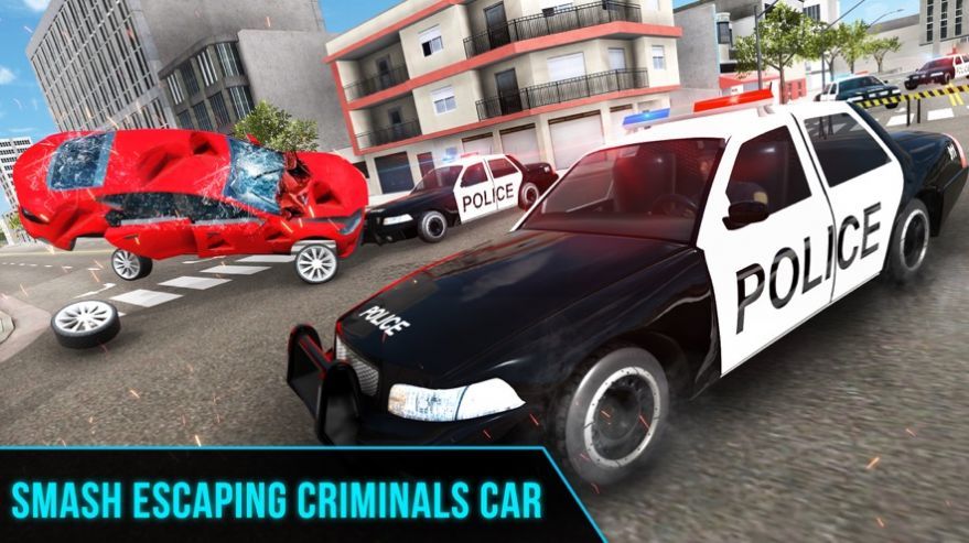 警車劫匪追1